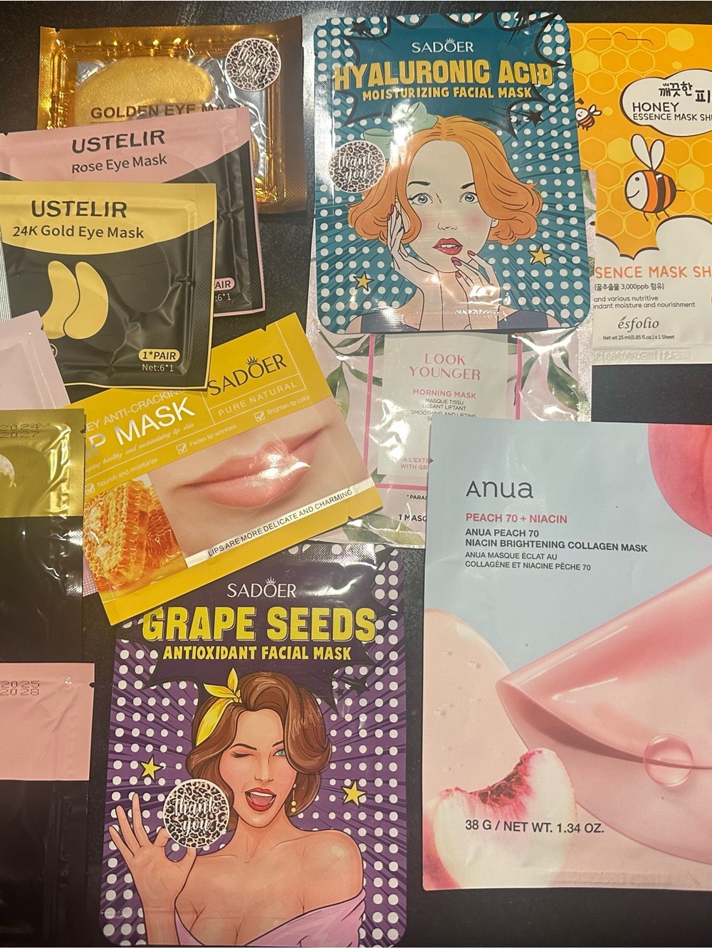 Eye, Face and Lip Mask Lot